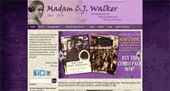 Desktop Screenshot of madamcjwalker.com